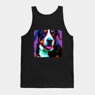 Greater Swiss Mountain Dog Pop Art - Dog Lover Gifts Tank Top